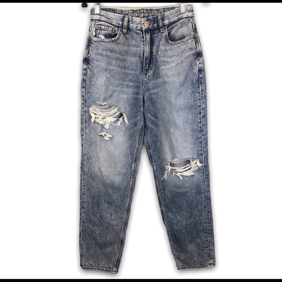 American Eagle Outfitters Denim - American Eagle Curvy Mom Jean Stonewash 2